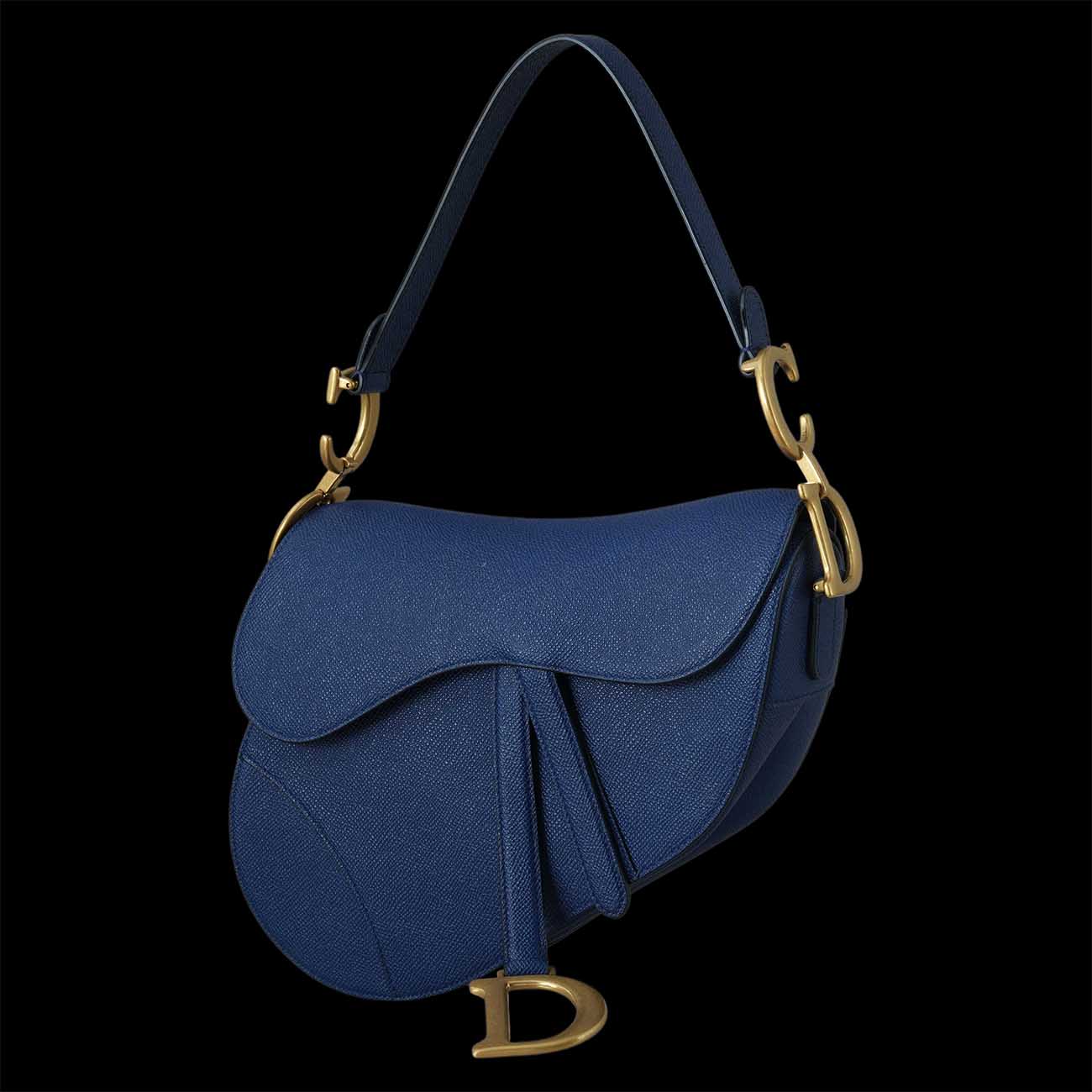 CHRISTIAN DIOR(USED)크리스찬디올 레더 새들백